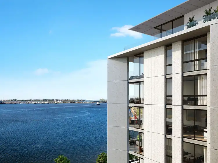 Second view of Homely apartment listing, 602/45 Honeysuckle Drive, Newcastle NSW 2300