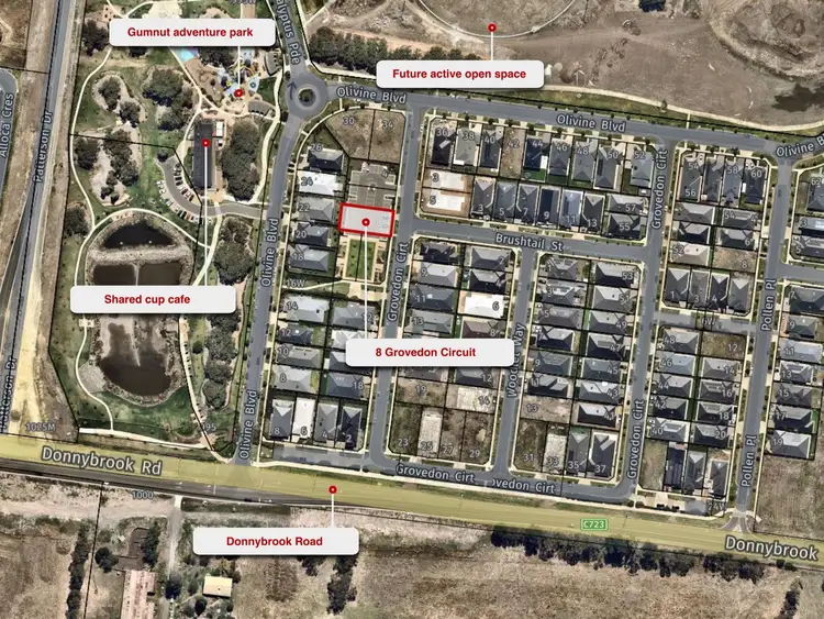 Second view of Homely land listing, 8 Grovedon Circuit, Donnybrook VIC 3064