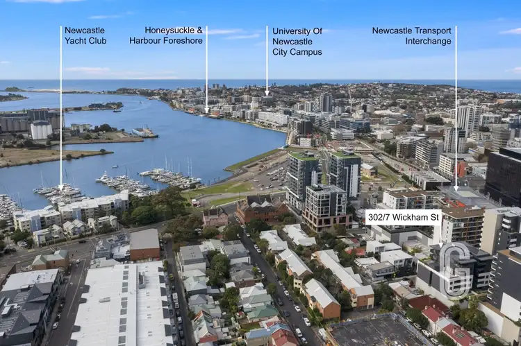 Third view of Homely apartment listing, 302/7 Wickham Street, Wickham NSW 2293