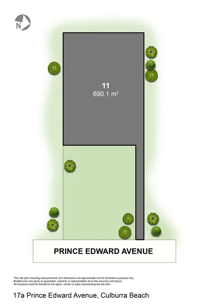Third view of Homely land listing, 17A Prince Edward Avenue, Culburra Beach NSW 2540