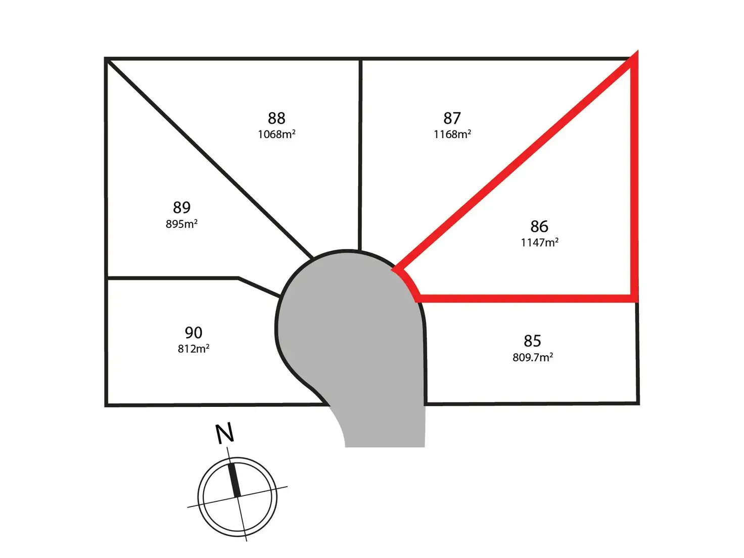 Main view of Homely land listing, Proposed Lot 86, 99 Springfield Street, Oberon NSW 2787