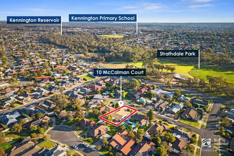 Main view of Homely house listing, 10 McCalman Court, Strathdale VIC 3550