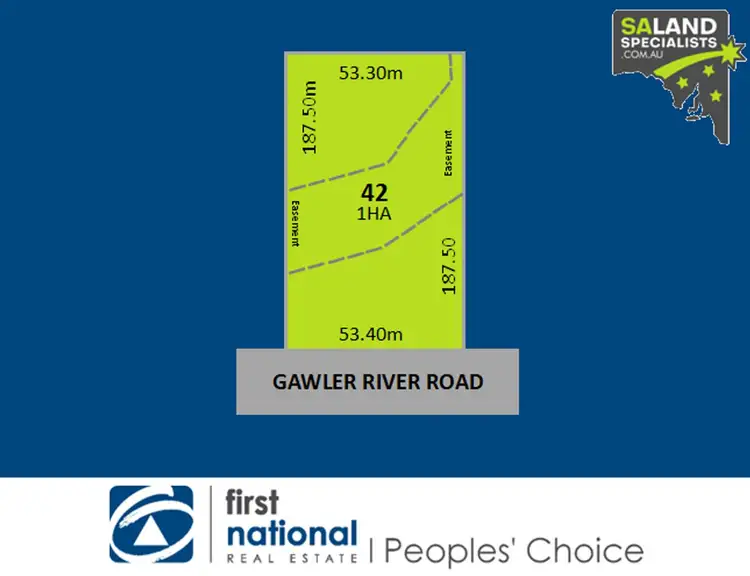 Main view of Homely land listing, Lot 42 Gawler River Road, Lewiston SA 5501