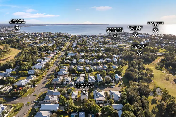 Second view of Homely house listing, 11 Robinson Street, Shorncliffe QLD 4017