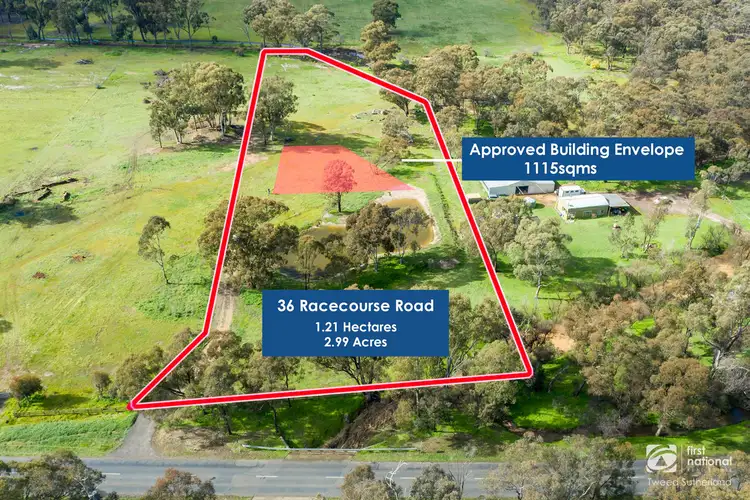 Main view of Homely land listing, 36 Racecourse Road, Ascot VIC 3551