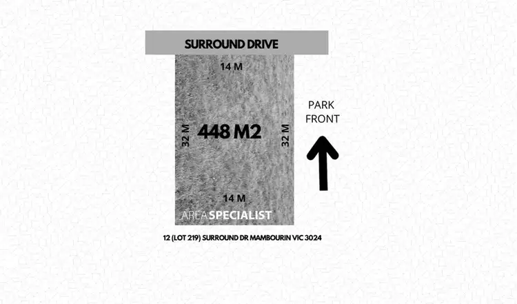 Main view of Homely land listing, LOT 219, 12 Surround Drive, Mambourin VIC 3024