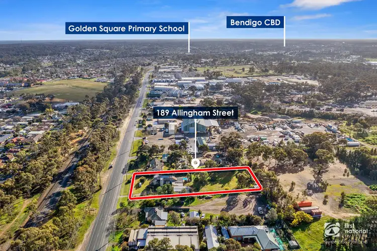 Second view of Homely house listing, 189 Allingham Street, Golden Square VIC 3555