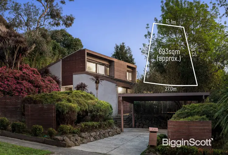 Main view of Homely house listing, 31 Dellfield Drive, Templestowe Lower VIC 3107