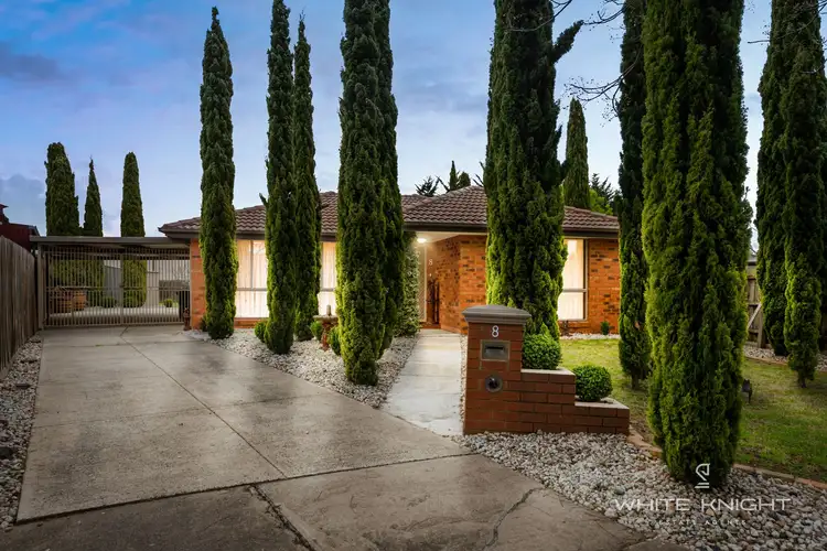 Second view of Homely house listing, 8 Carmel Court, Sydenham VIC 3037