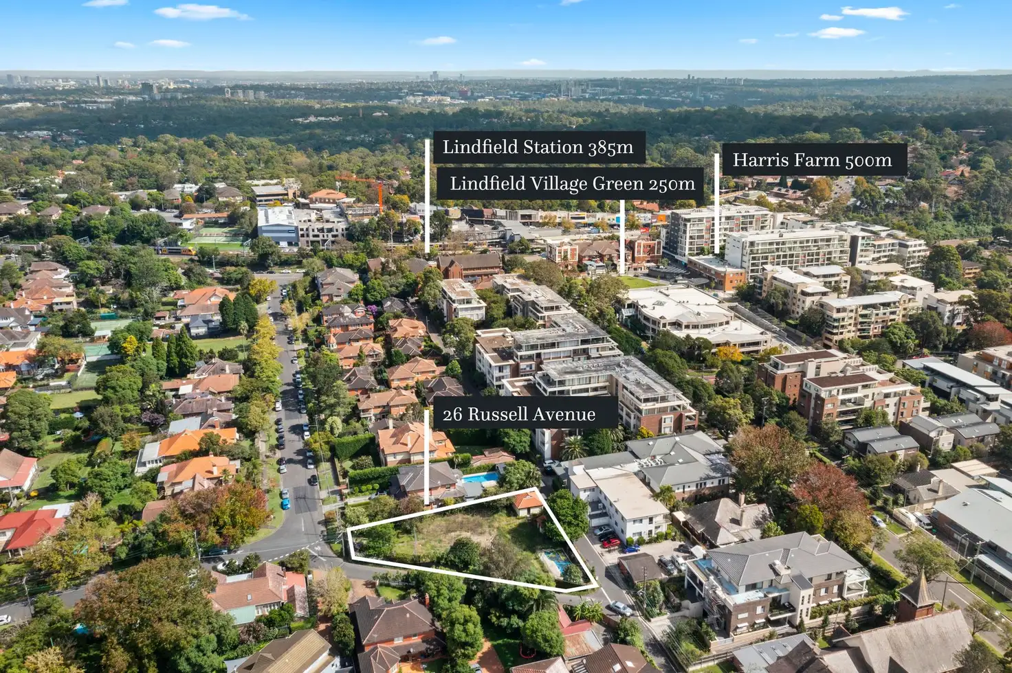 Main view of Homely land listing, 26 Russell Avenue, Lindfield NSW 2070