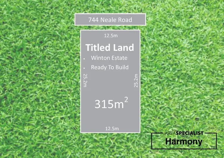 Main view of Homely land listing, 744 Neale Road, Deanside VIC 3336