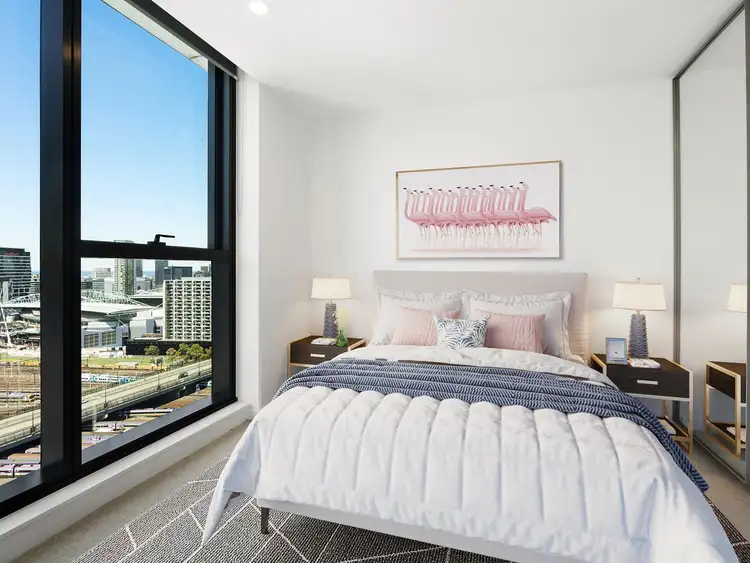 Fourth view of Homely apartment listing, 2107/105 Batman Street, West Melbourne VIC 3003