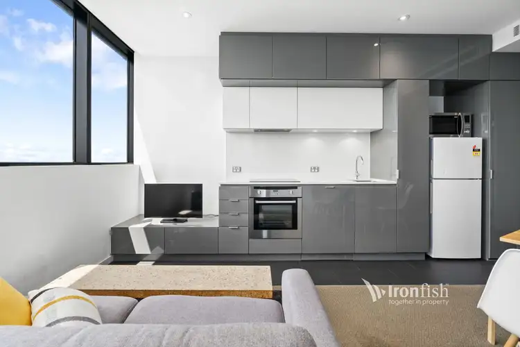 Main view of Homely apartment listing, 2401/555 Swanston Street, Carlton VIC 3053