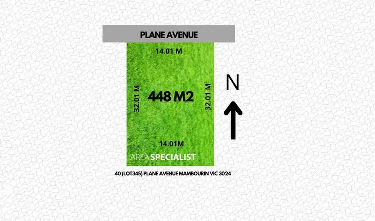 Second view of Homely land listing, LOT 345, 40 Plane Avenue, Mambourin VIC 3024