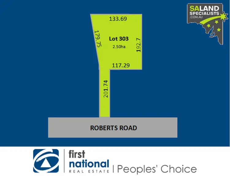 Lot 303 Roberts Road, Lewiston SA 5501