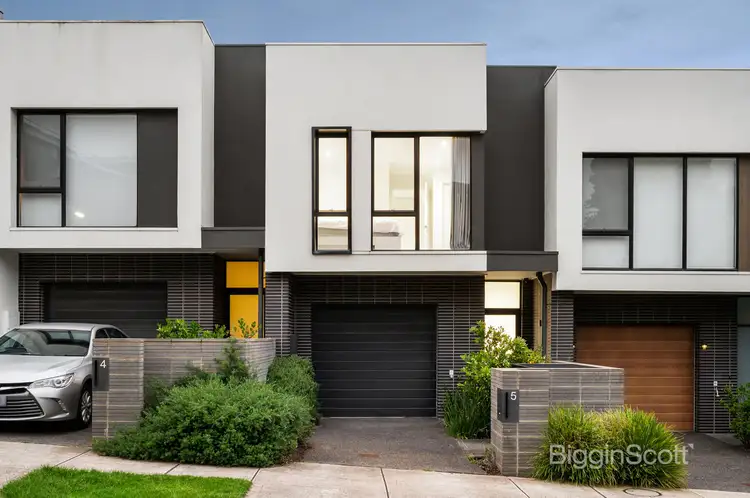 Main view of Homely townhouse listing, 5 Phar Lap Drive, Doncaster VIC 3108