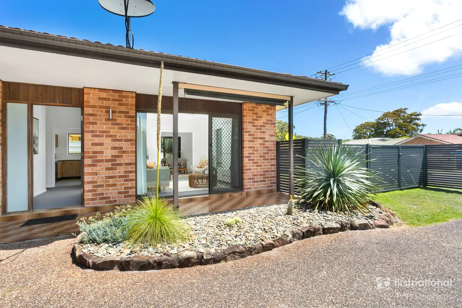 Main view of Homely semi-detached listing, 1/74 Tomaree Road, Shoal Bay NSW 2315