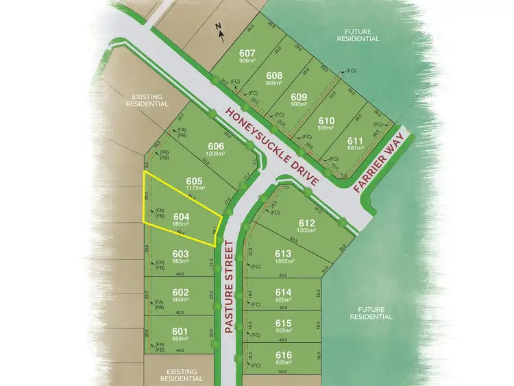 Second view of Homely land listing, Lot 604 Honeysuckle Drive, Armidale NSW 2350