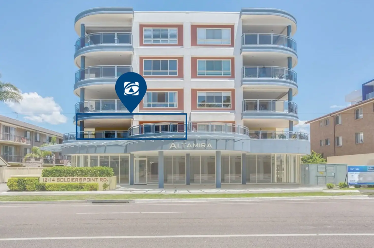 Main view of Homely apartment listing, 1/12-14 Soldiers Point Road, Soldiers Point NSW 2317