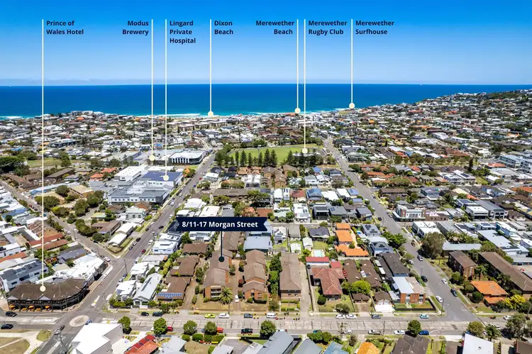 Main view of Homely apartment listing, 8/11-17 Morgan Street, Merewether NSW 2291