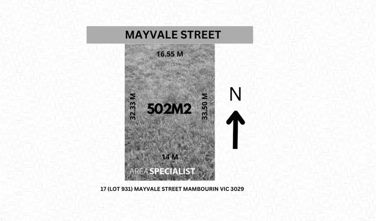Main view of Homely land listing, 17 Mayvale Street, Mambourin VIC 3024