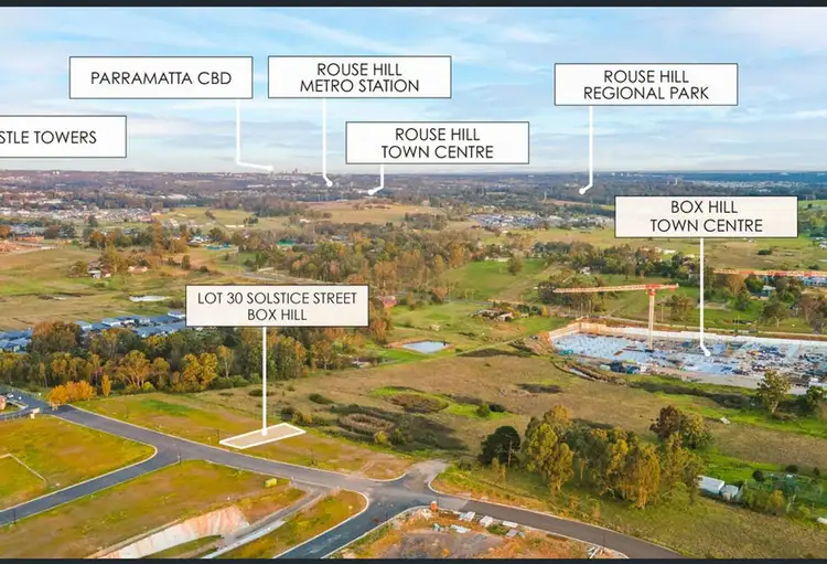 Second view of Homely land listing, Lot 30 Solstice Street, Box Hill NSW 2765