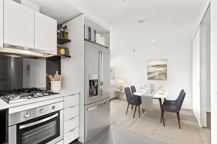 Fifth view of Homely apartment listing, 2207/7 Katherine Place, Melbourne VIC 3000