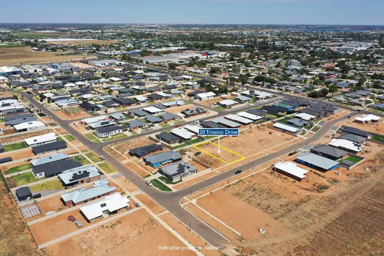 Main view of Homely land listing, 20 Trissino Drive, Mildura VIC 3500