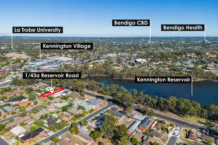 Second view of Homely townhouse listing, 1/43A Reservoir Road, Strathdale VIC 3550