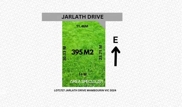 Main view of Homely land listing, 72 (Lot1727) Jarlath Drive, Mambourin VIC 3024