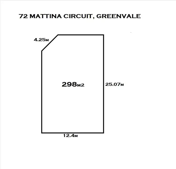 Second view of Homely land listing, 72 Mattina Circuit, Greenvale VIC 3059