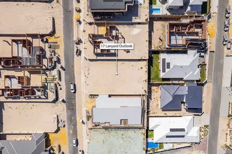 Third view of Homely land listing, LOT 1554, 17 Lanyard Outlook, Jindalee WA 6036