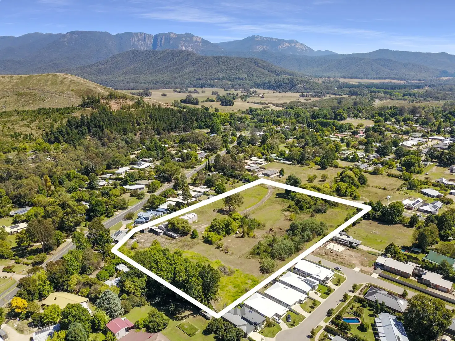 Main view of Homely land listing, 8 McCullough Street, Porepunkah VIC 3740