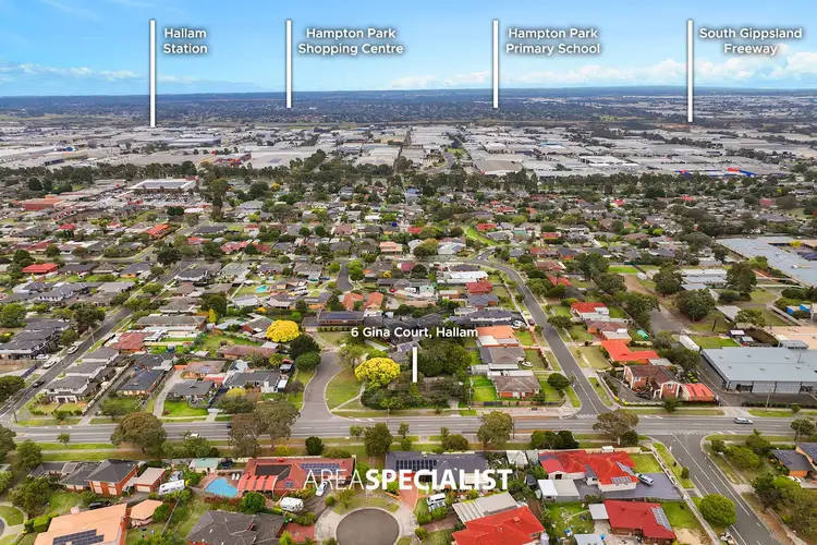 Third view of Homely house listing, 6 Gina Court, Hallam VIC 3803