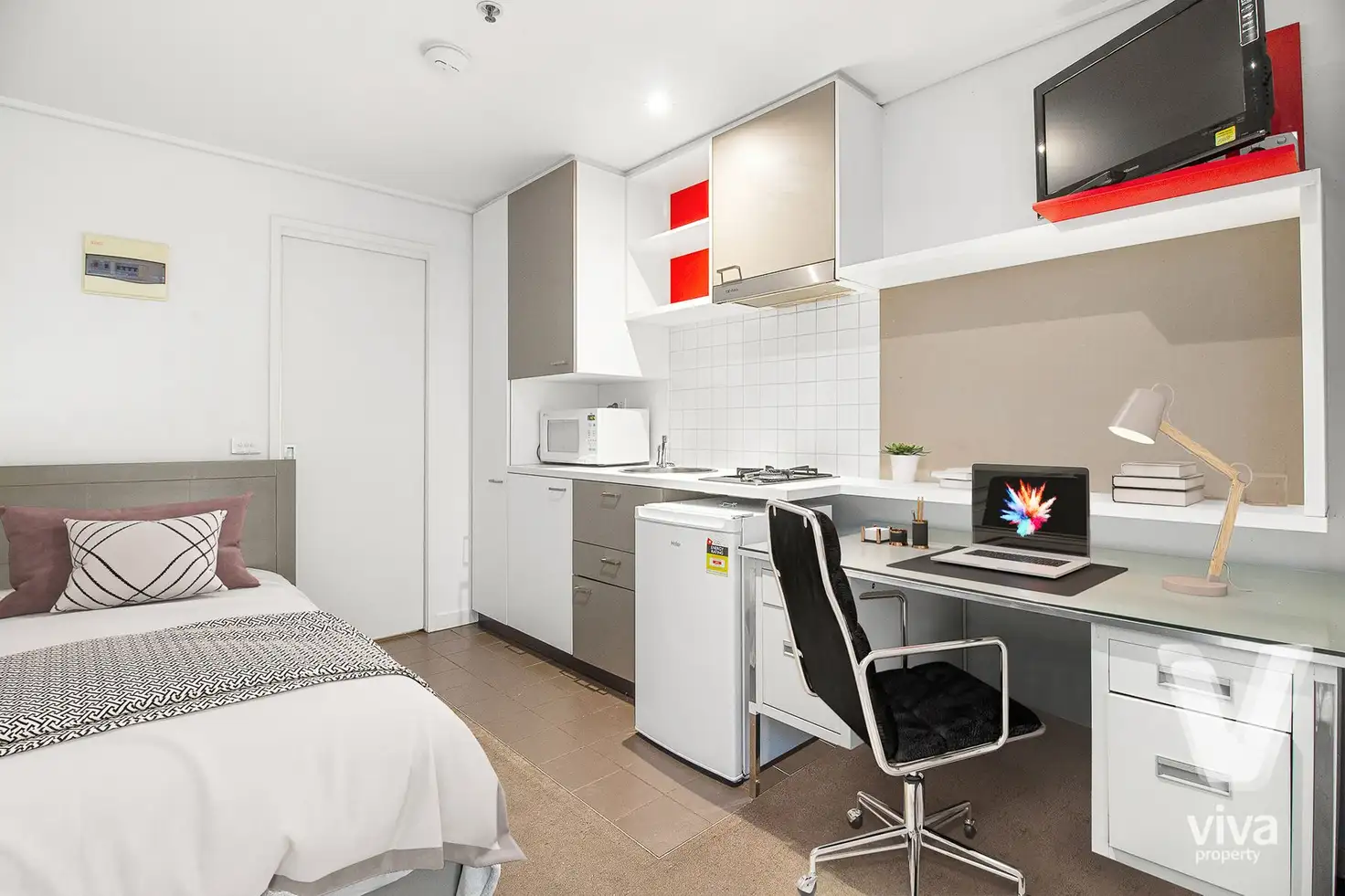 Main view of Homely apartment listing, Unit 102/591 Elizabeth Street, Melbourne VIC 3000