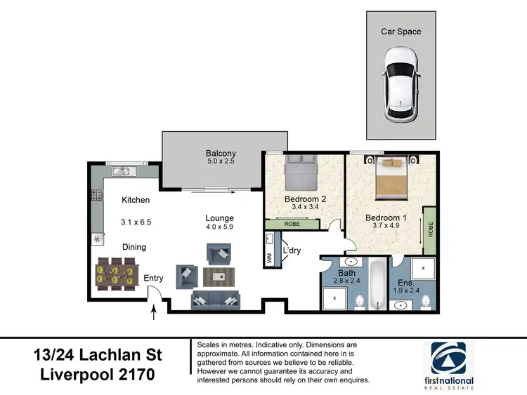 Sixth view of Homely apartment listing, 13/24 Lachlan Street, Liverpool NSW 2170