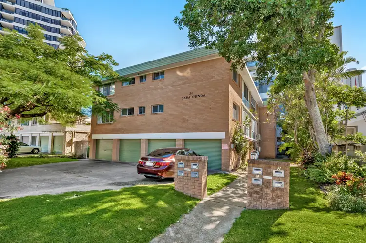 Main view of Homely unit listing, 1/23 Genoa Street, Surfers Paradise QLD 4217