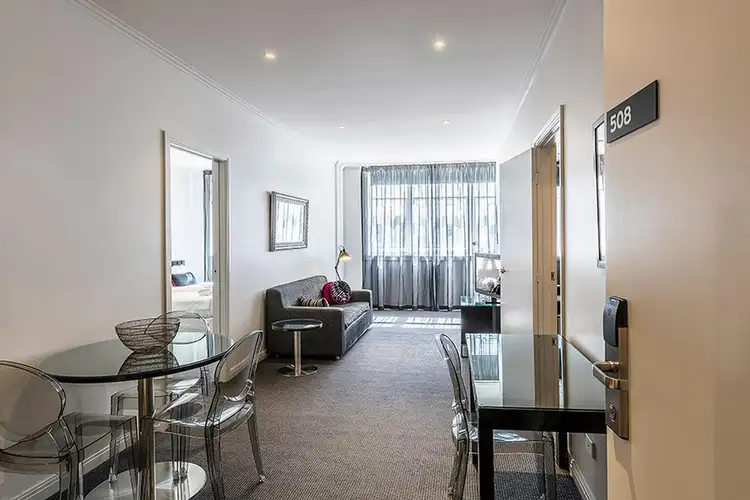 Main view of Homely serviced apartment listing, 508/267 Flinders Lane, Melbourne VIC 3000