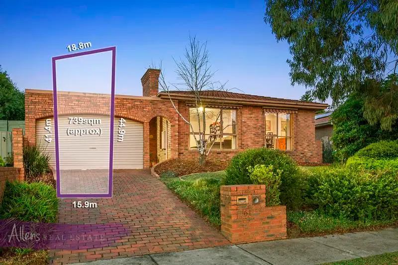 Main view of Homely house listing, 61 Argyle Way, Wantirna South VIC 3152