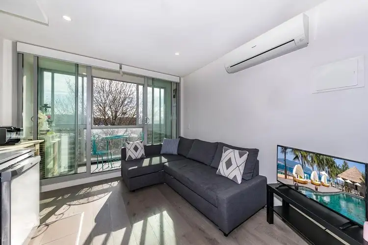 Second view of Homely apartment listing, 3-08/429 Spencer Street, Melbourne VIC 3000