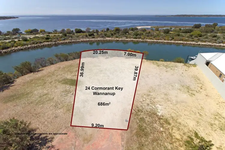 Third view of Homely land listing, 24 Cormorant Key, Wannanup WA 6210