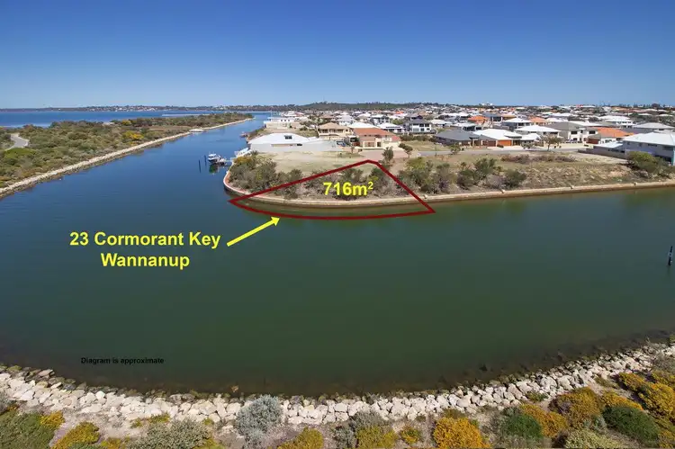 Third view of Homely land listing, 23 Cormorant Key, Wannanup WA 6210