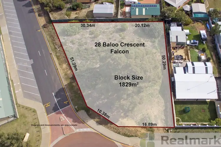 Second view of Homely land listing, 28 Baloo Crescent, Falcon WA 6210