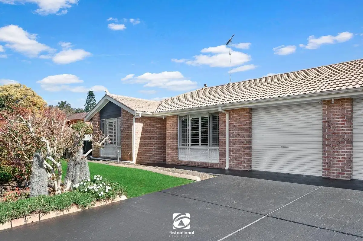Main view of Homely semi-detached listing, 1/18 Beaufighter Street, Raby NSW 2566