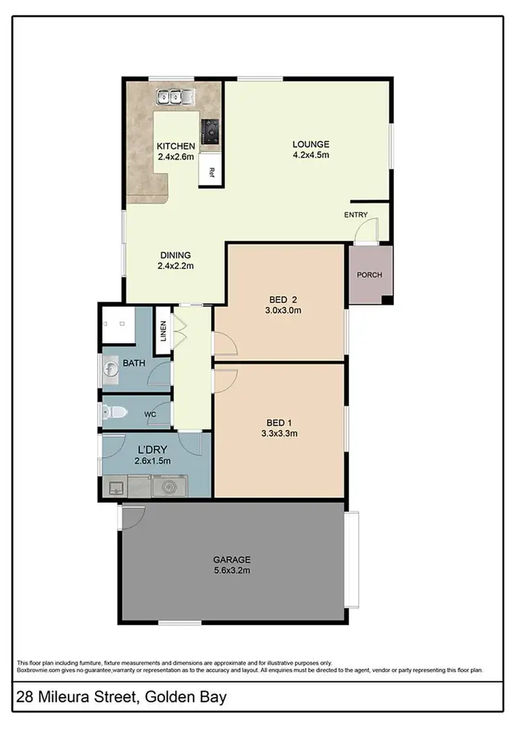 Main view of Homely house listing, 28 Mileura Street, Golden Bay WA 6174