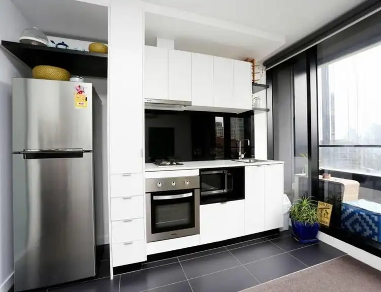 Third view of Homely apartment listing, 1404/7 Katherine Place, Melbourne VIC 3000