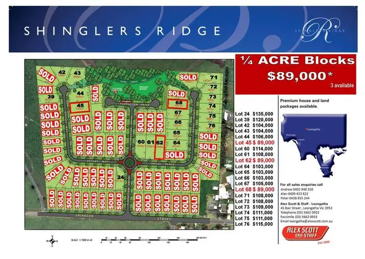 Main view of Homely land listing, 28 ROYAL PLACE, Leongatha VIC 3953