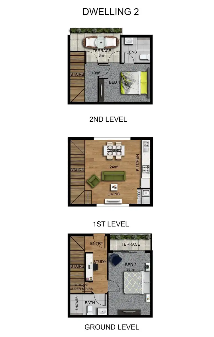 Second view of Homely townhouse listing, 26 Lethbridge Street, Moonee Ponds VIC 3039