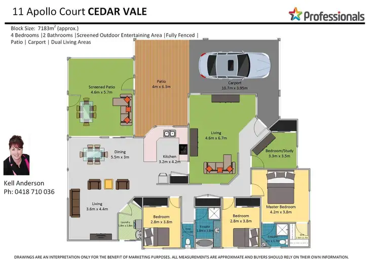 Second view of Homely house listing, 11-13 Apollo Court, Cedar Vale QLD 4285