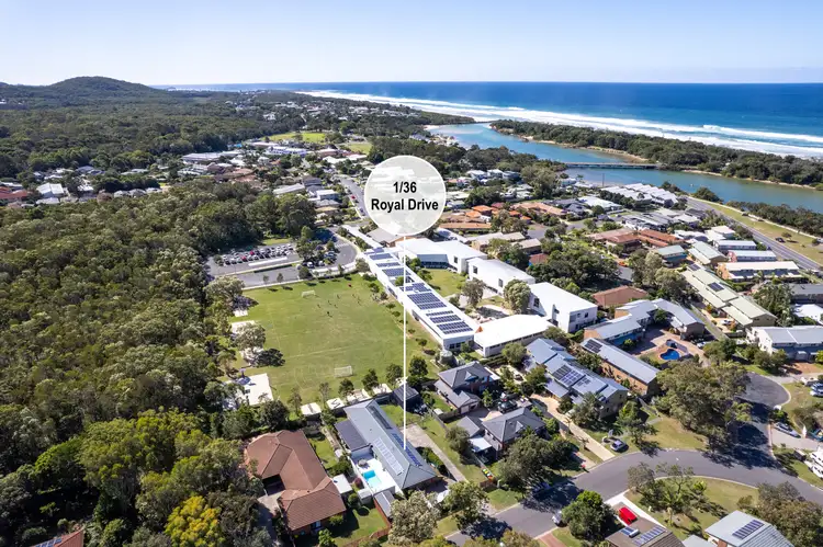 Third view of Homely semi-detached listing, 1/36 Royal Drive, Pottsville NSW 2489
